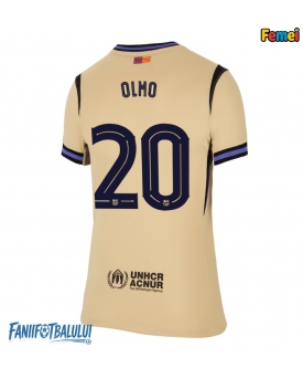 Barcelona Dani Olmo #20 Tricou Fotbal Replică 2025-26 Femei Deplasare